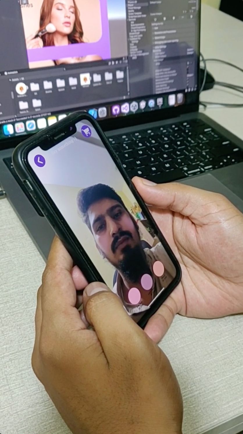 Makeup Filters — AR Filter project by Fareed Tahir