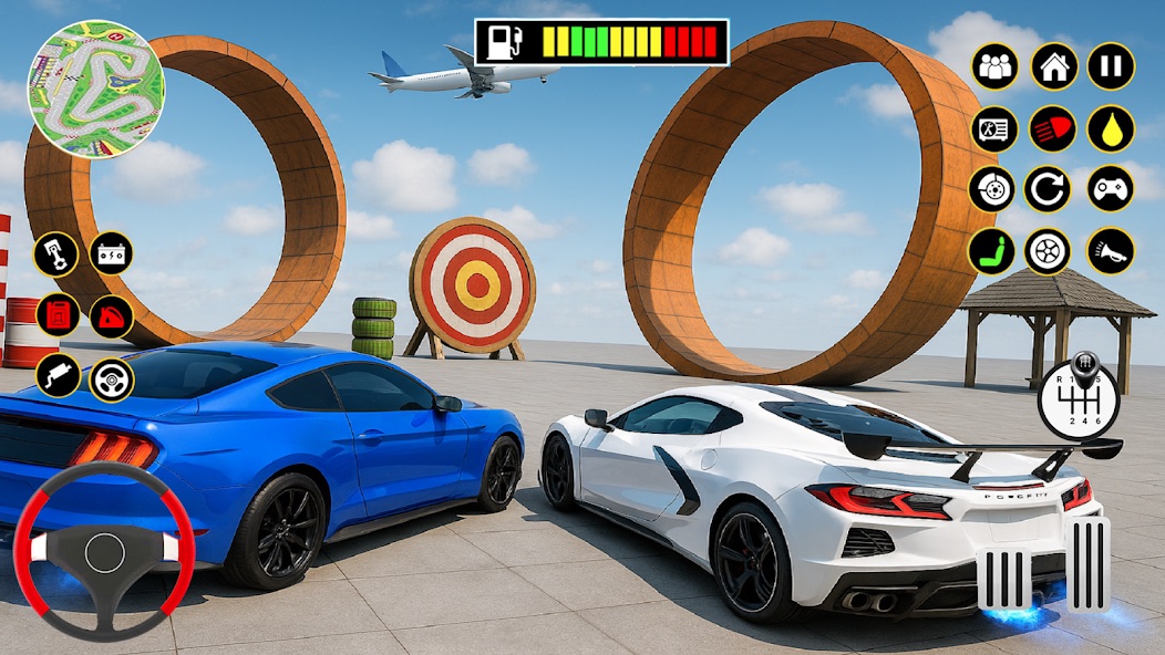 GT Ramp Car Stunt 3D mobile driving gameplay