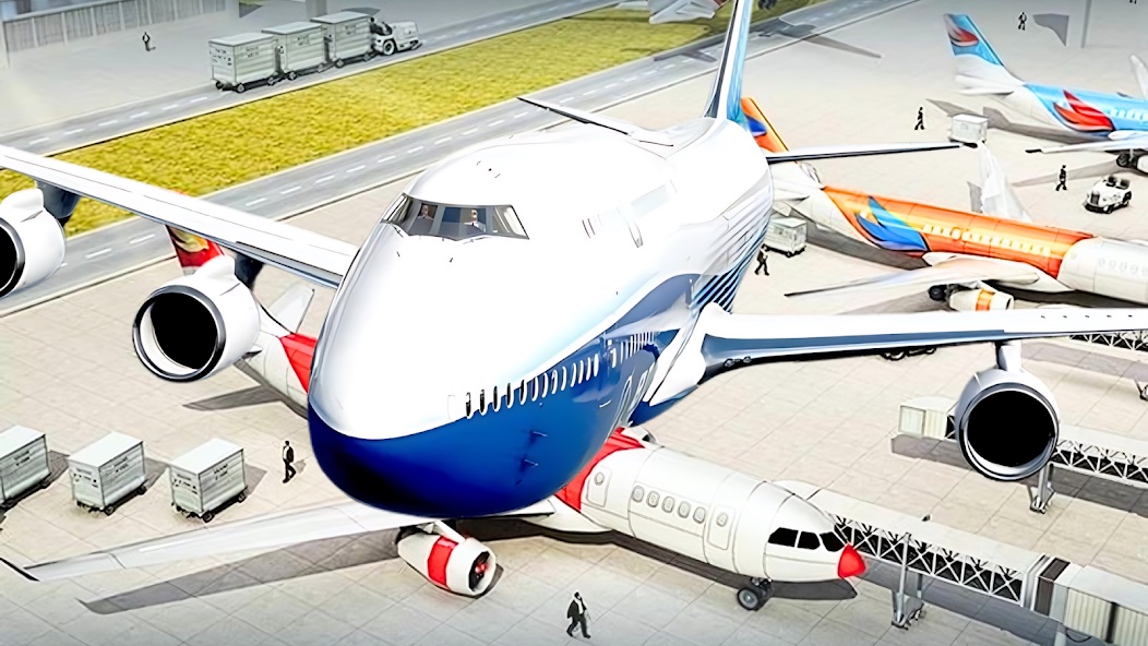 Plane simulator flight mission