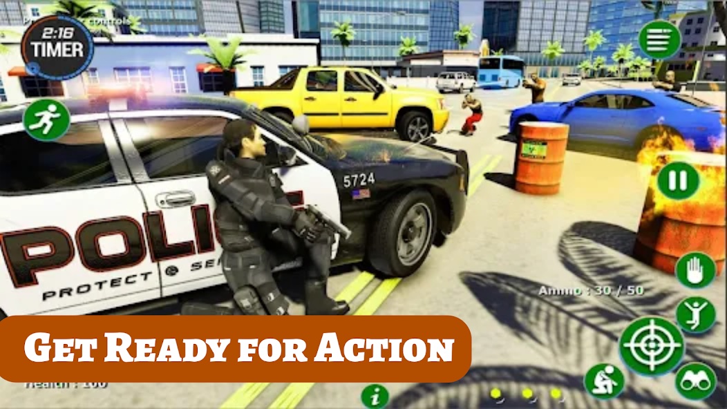 Police pursuit and mafia crime encounter