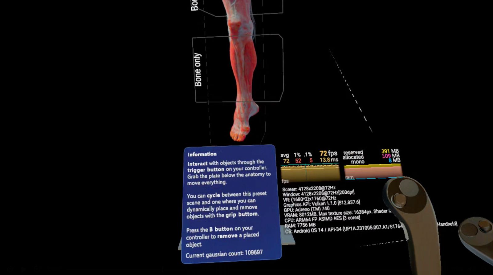 AnatomyLens VR — VR project by Fareed Tahir